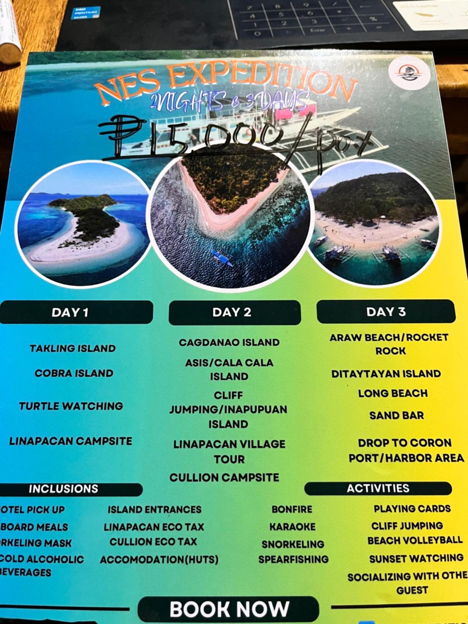 Balecabugaocottagesrental El Nido Luaran gambar